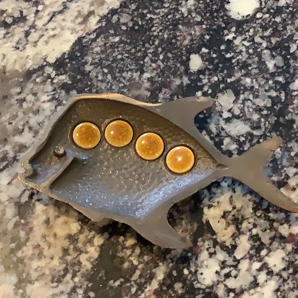 Vintage Cast Iron Fish